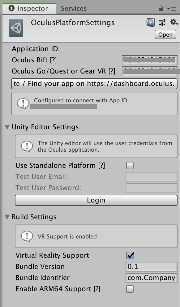 change the taget platform for build settings in unity to mac os x standalone